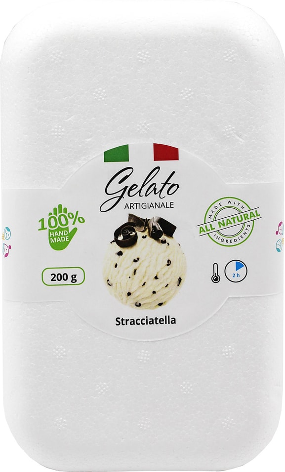 Отзывы о Мороженое Farinari Gelato Сливочное ремесленное Stracсiatella 8-11% 200г