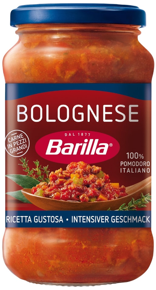 Соус Barilla Bolognese томатный 400г. Доставим до двери!