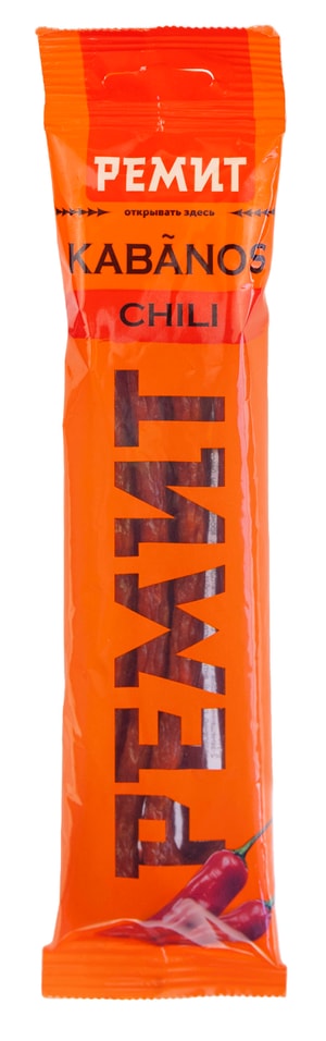Колбаски Ремит Kabanos Chili сырокопченые 70г 139₽