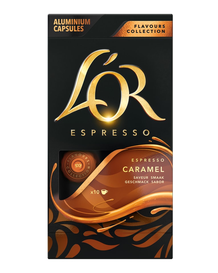 Кофе в капсулах Lor Espresso Caramel 10штс доставкой 470₽