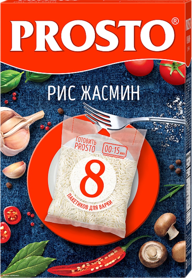 Рис Prosto Жасмин 500г - Vprokru Перекрёсток 174₽