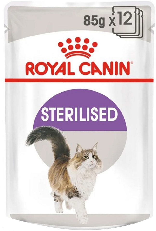 Влажный корм для кошек Royal Canin Sterilised паштет 85г Влажный корм для кошек Royal Canin Sterilised паштет 85г