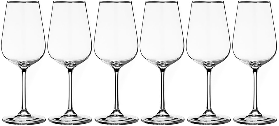 Набор бокалов Crystalite для вина 6шт*360мл от Vprok.ru