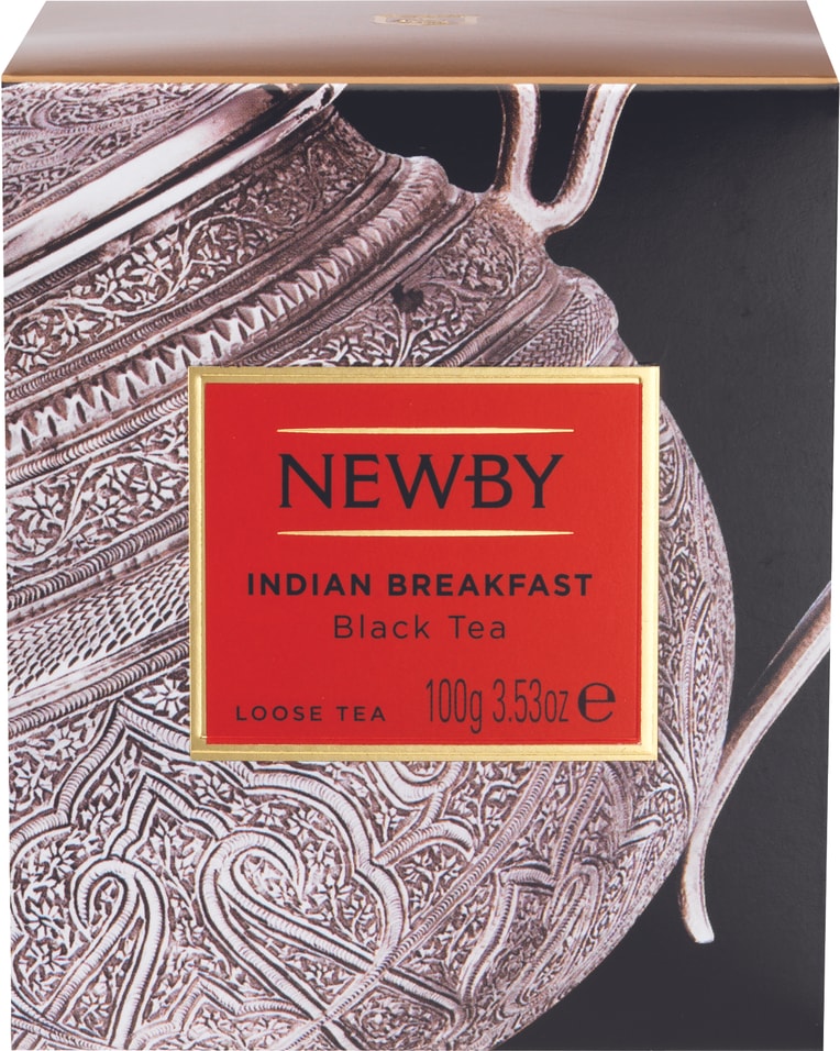 Чай черный Newby Индийский завтрак 100г