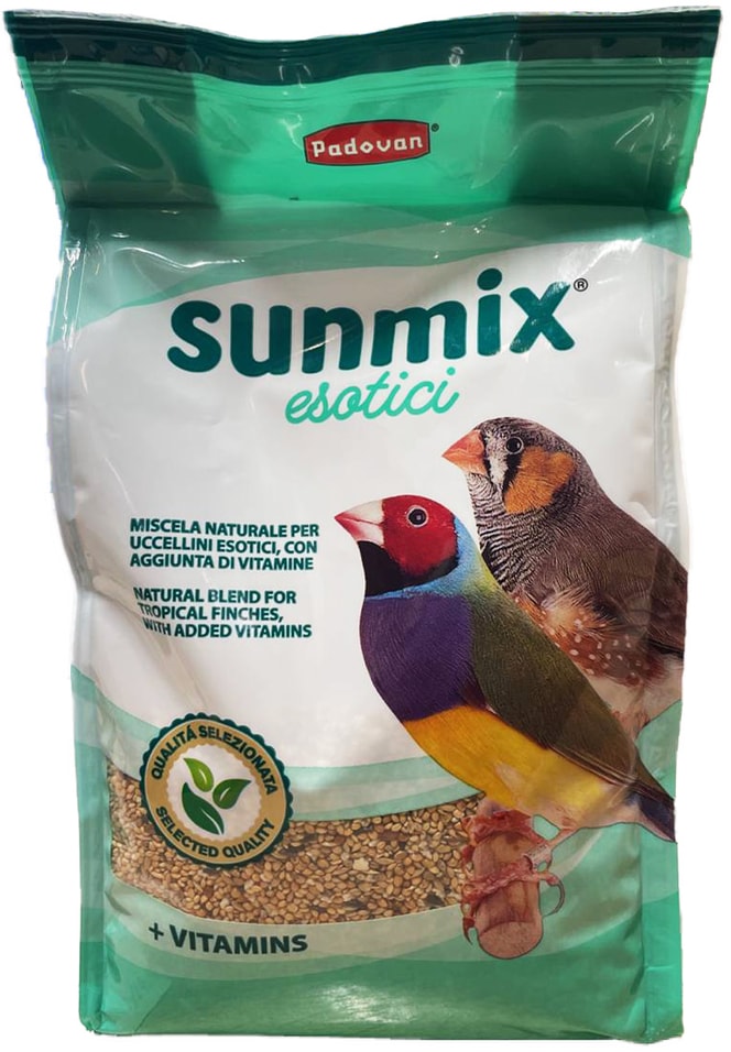 Корм для птиц Sunmix Esotici для тропических 850г