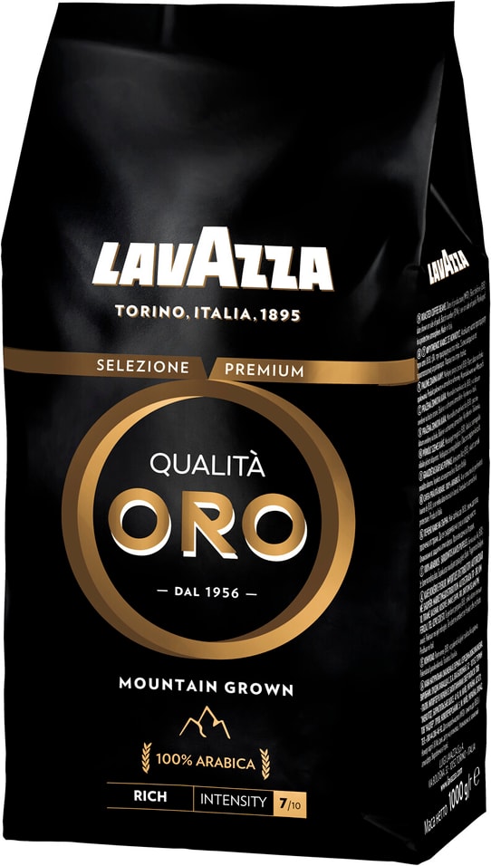Кофе в зернах Lavazza Qualita Oro Mountain Grown 1кг от Vprok.ru
