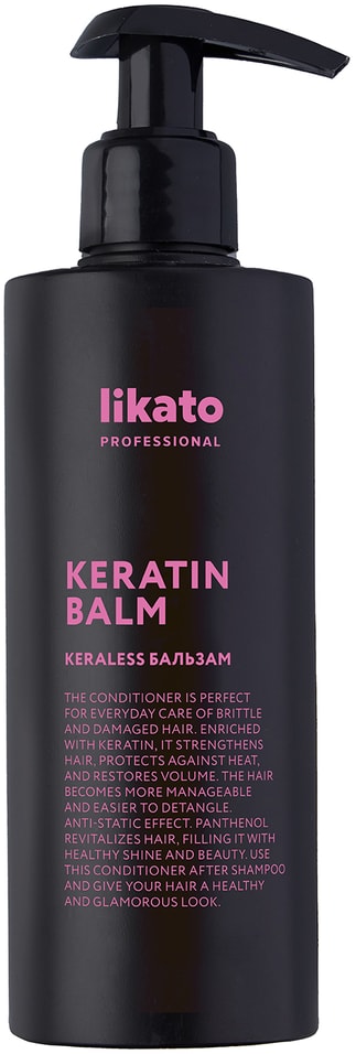 Кератин-бальзам для волос Likato Keraless 250мл