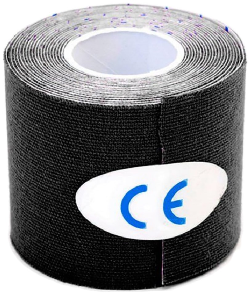 Кинезио тейп Bradex черный 5*500см
