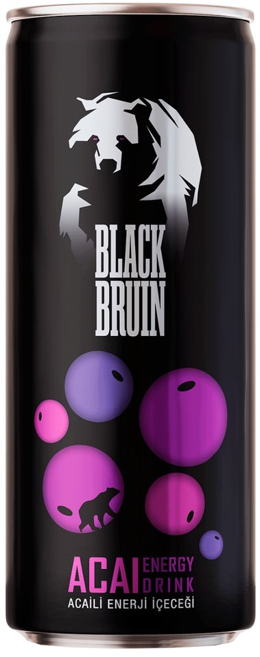 Напиток Black Bruin энергетический Acai 250мл