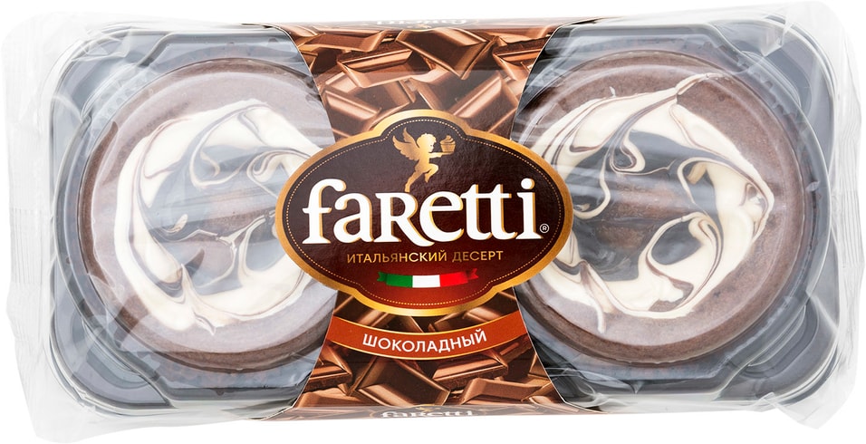 Пирожное Faretti Шоколадное 130г
