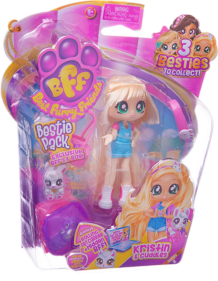 Кукла Headstart Best Furry Friends Bestie с питомцем