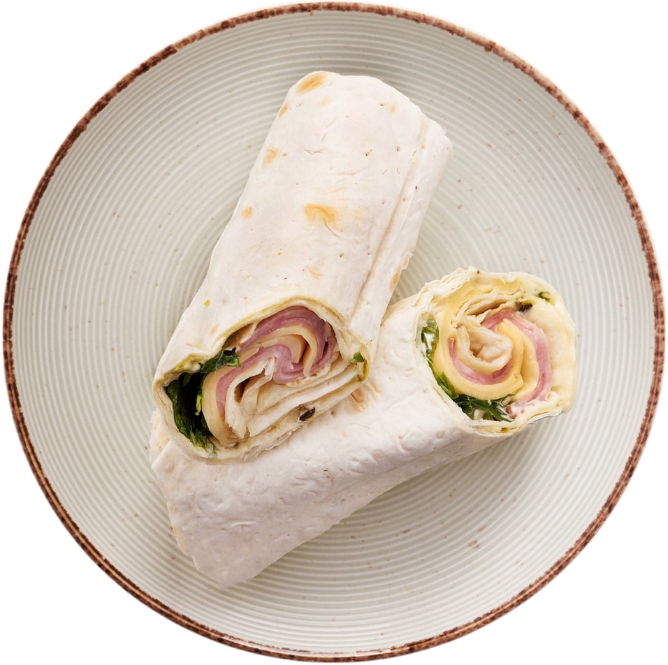 Сэндвич-ролл Британские пекарни с ветчиной сыром и соусом тар-тар 200г