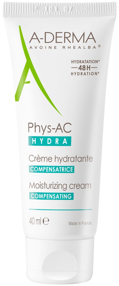 Крем для лица A-Derma Phys-AC Hydra восстанавливающий 40мл