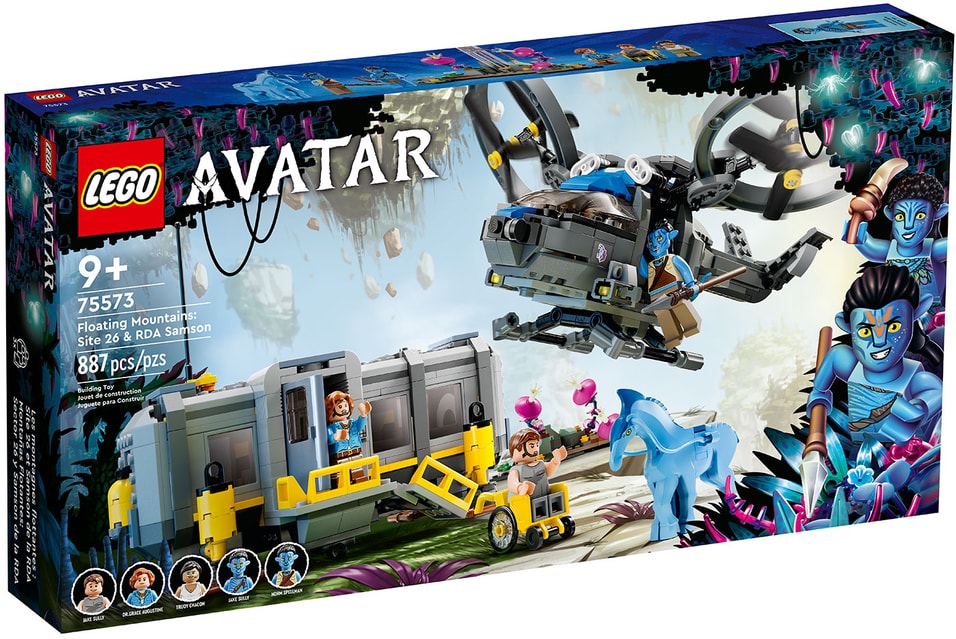 Конструктор LEGO Avatar Парящие горы: Зона 26 и RDA
