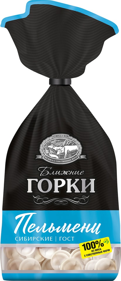 Пельмени Ближние горки Сибирские 700г 478₽