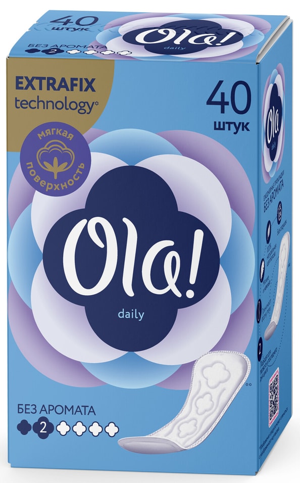 Прокладки Ola! Daily ежедневные 40шт