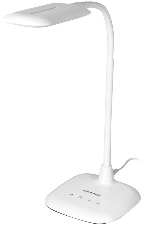 Светильник настольный Sonnen BR-819A на подставке светодиодный 8Вт белый