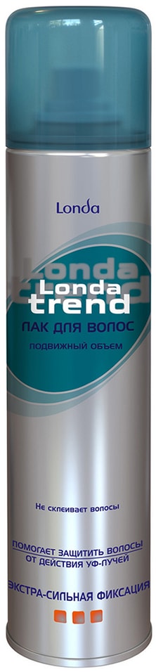 Лак для волос Londa Trend Подвижный объем Экстра-сильная фиксация 250мл от Vprok.ru