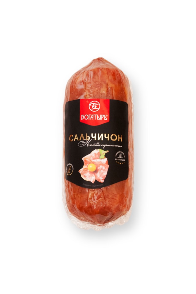 Колбаса Богатырь Сальчичон 340г - Vprok.ru Перекрёсток