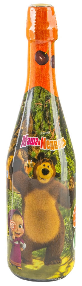 Напиток Маша и Медведь Вишня 750мл. Доставим до двери!