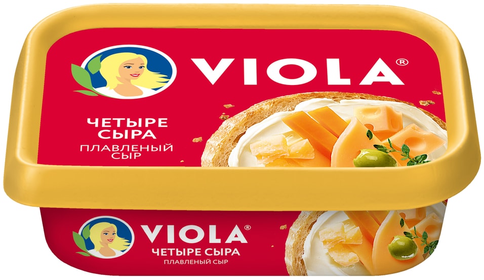 Сыр плавленый Viola Четыре сыра 50% 200г