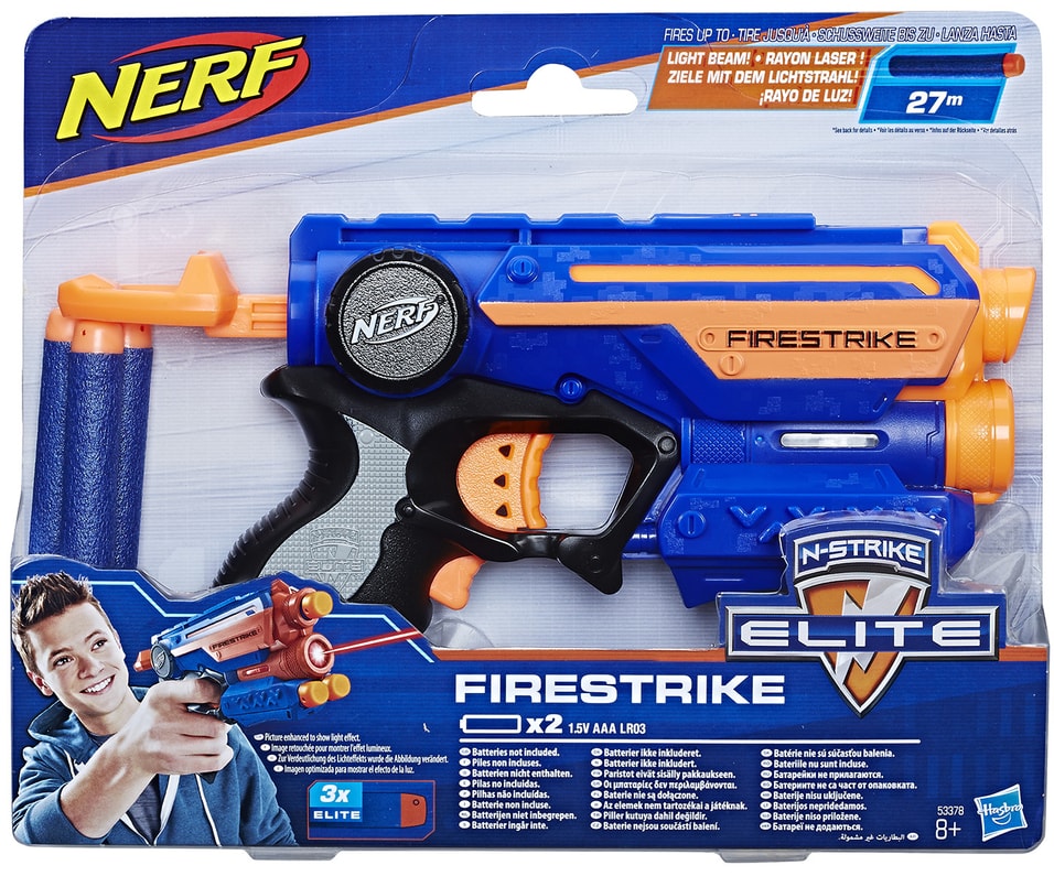 Игрушка Hasbro Бластер Nerf Elite Firestrike