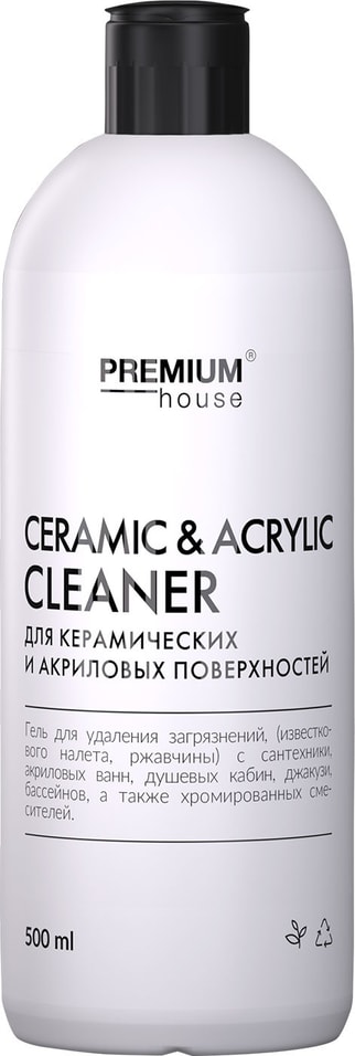 Гель чистящий Premium House Acrylic & ceramic surfaces cleaner для сантехники 500мл