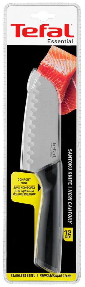Нож Tefal Essential сантоку 12см