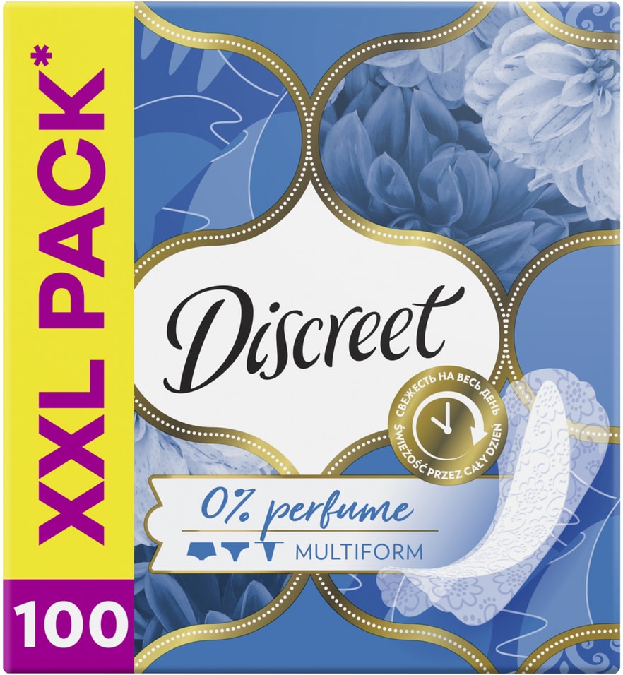 Прокладки Discreet Air Multiform ежедневные 100шт 446₽