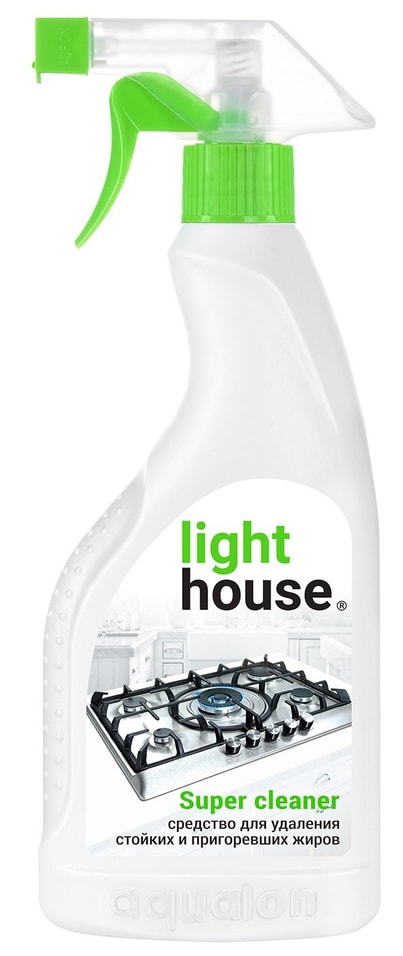 Средство чистящее LightHouse для удаления стойких и пригоревших жиров 500мл