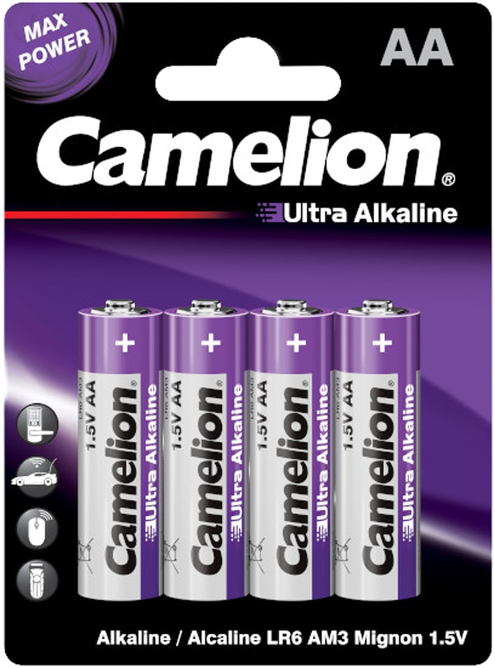 Батарейки Camelion Ultra BL-4 LR6 1.5В 4шт