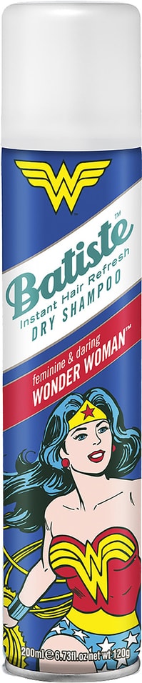 Шампунь для волос Batiste Wonder woman сухой 200мл от Vprok.ru