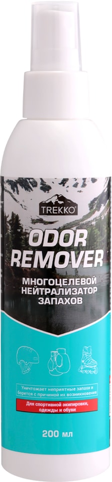 Нейтрализатор запаха Trekko Odor Remover для спортивной экипировки одежды и обуви 200мл