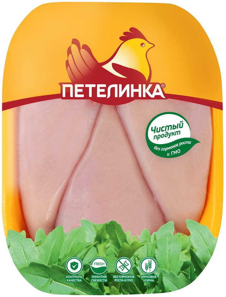 Филе цыпленка-бройлера Петелинка 750г Закажите онлайн 459₽