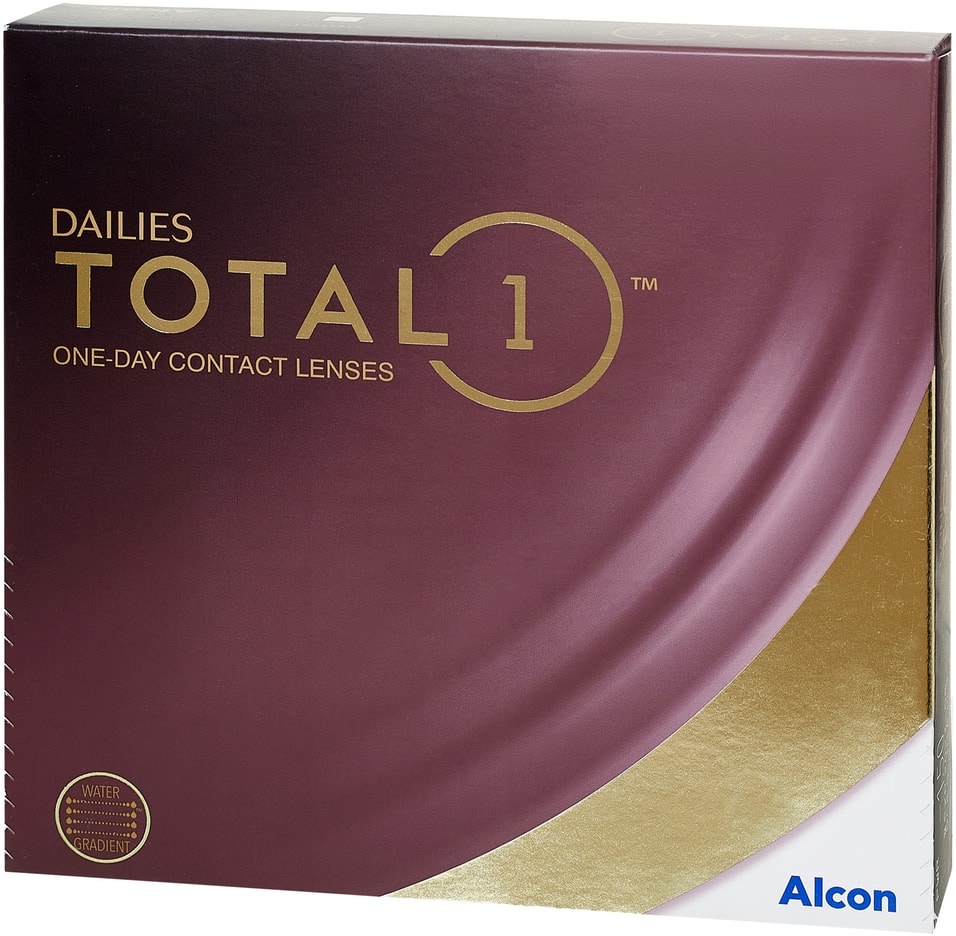 Контактные линзы Dailies Total 1 -2.75/8.5 90шт