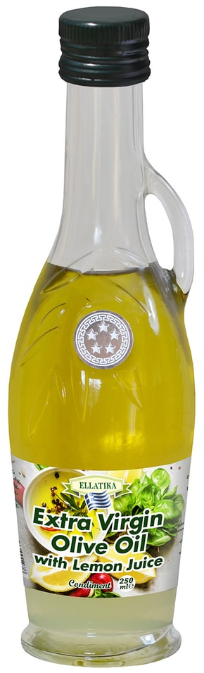 Масло оливковое Ellatika Extra Virgin с лимонным соком 250мл от Vprok.ru