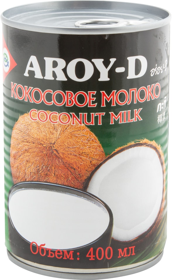 Переработанная мякоть кокосового ореха Aroy-D 400мл от Vprok.ru