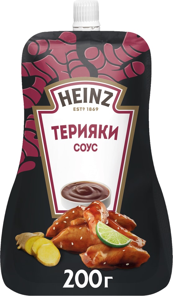 Соус Heinz Терияки деликатесный 200г. Доставим до двери!