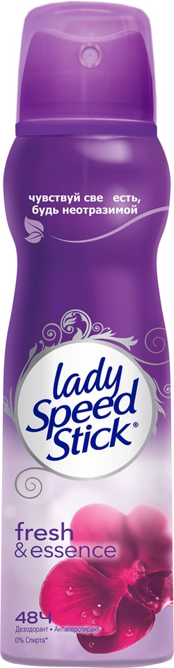 Дезодорант антиперспирант Lady Speed Stick Fresh & Essence Черная Орхидея 150мл