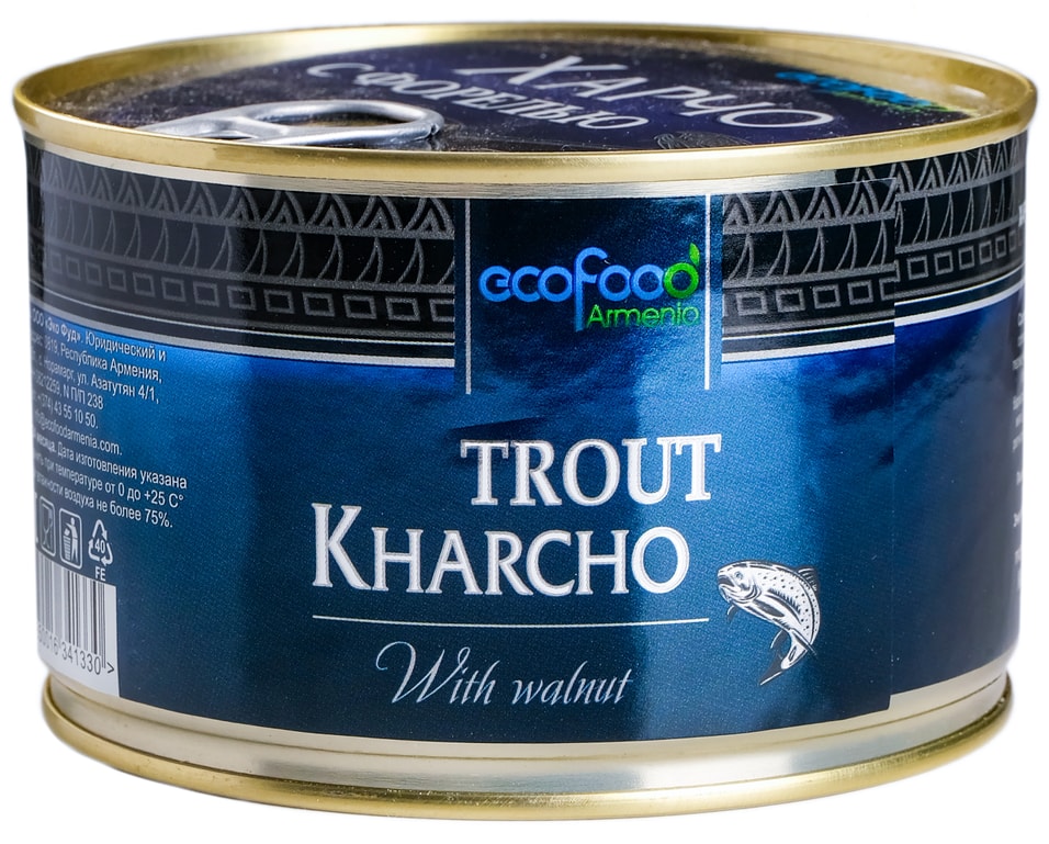 Харчо EcoFood с форелью и с грецкими орехами 400г