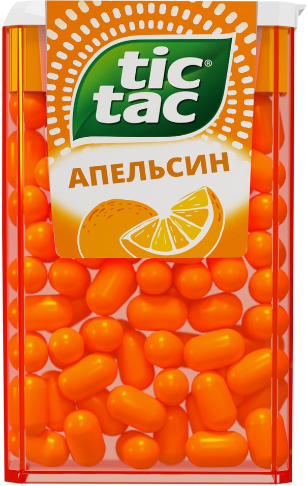 Драже Tic-Tac 100 Апельсин 49г - Vprokru Перекрёсток 222₽