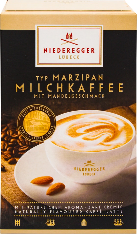 Кофе растворимый Niederegger Марципановый с молоком 200г от Vprok.ru