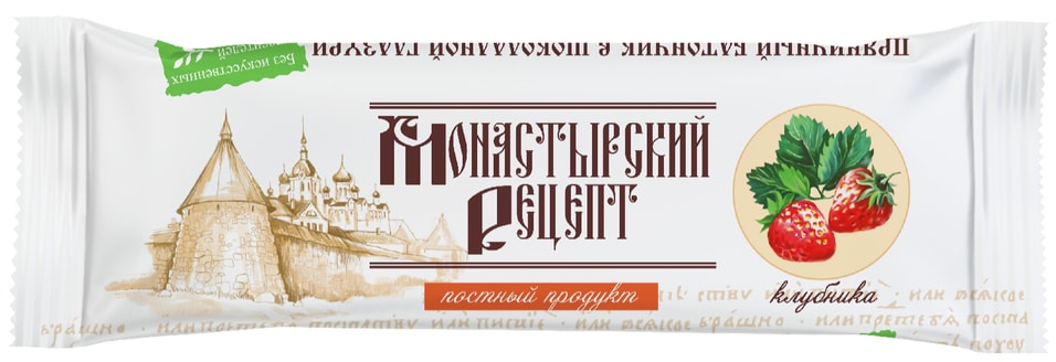 Батончик пряничный Монастырский рецепт в шоколадной глазури 40г в ассортименте 29₽