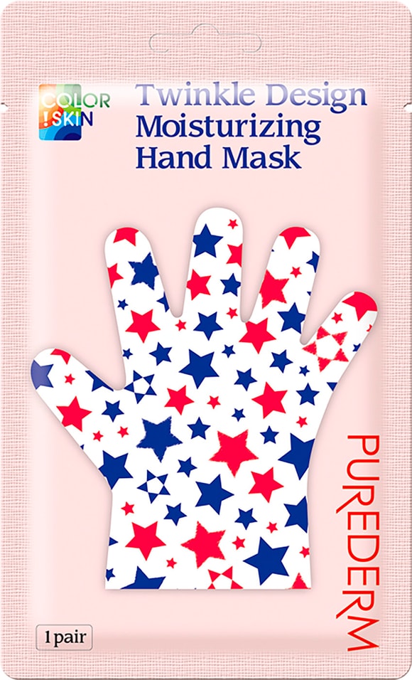 Маска-перчатки для рук Purederm Звездочки Увлажняющая 1 пара от Vprok.ru