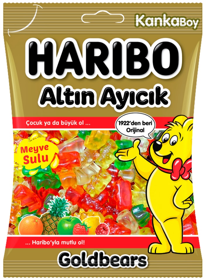 Мармелад Haribo Золотые мишки 80г - Vprok.ru Перекрёсток