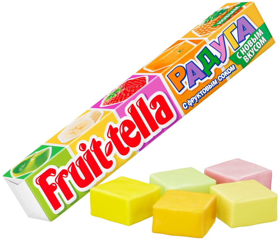 Жевательные конфеты Fruittella с фруктовым соком 41г от Vprok.ru