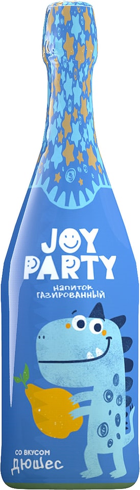 Напиток газированный Joy Party Дюшес 0.75лс доставкой!