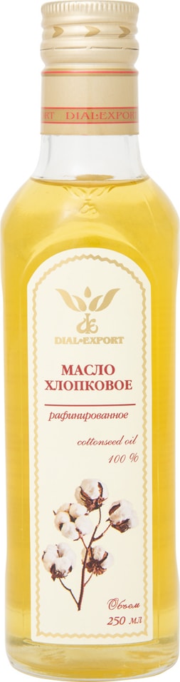Масло хлопковое Dial-Export 250мл
