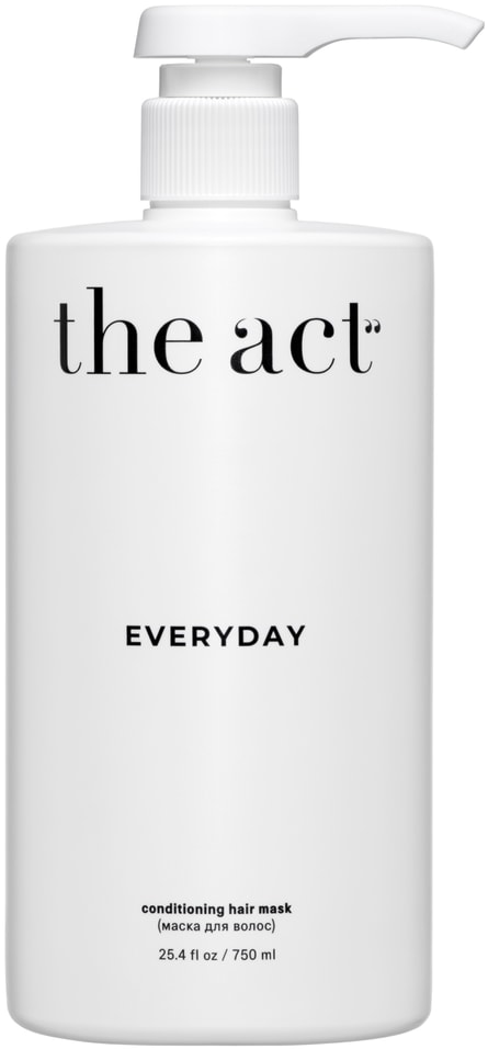 Маска для волос The Act Everyday 750мл. Закажите онлайн!