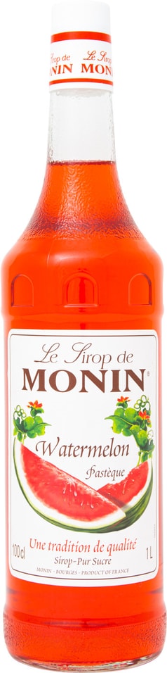 Сироп Monin Watermelon Syrup со вкусом и ароматом арбуза 1л
